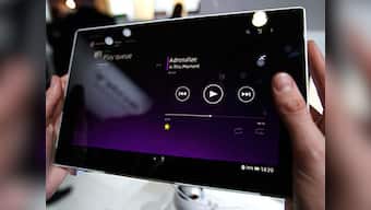 Sony shows off 'world's thinnest' Xperia Z tablet at MWC 2013