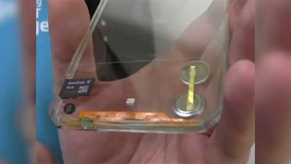 Now a 'transparent smartphone' that could be out by end 2013