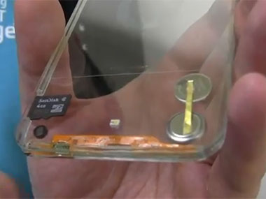 Now a 'transparent smartphone' that could be out by end 2013 Now a 'transparent smartphone' that could be out by end 2013