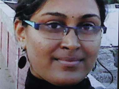 Vinothini before the acid attack: Firstpost