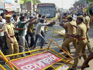 Protests over Vishwaroopam. Agencies. 