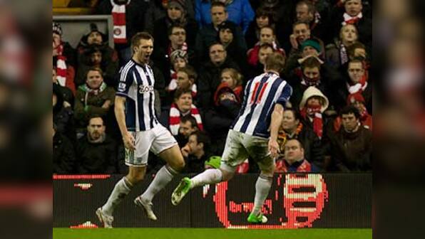 EPL: West Brom stun Liverpool for a 2-0 win