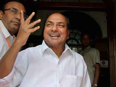 Defence Minister AK Antony. PTI
