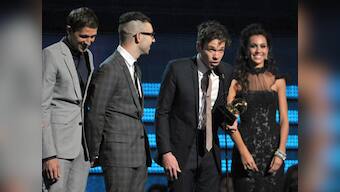 'We are Young' gets song of the year at Grammy Awards