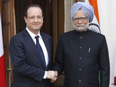 Willing to pump $1 bn in India sans investment hurdles: Hollande Willing to pump $1 bn in India sans investment hurdles: Hollande