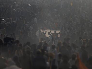 The crowd at the Kumbh. AP. 