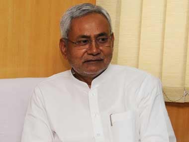 Bihar Chief Minister Nitish Kumar. Image courtesy PIB