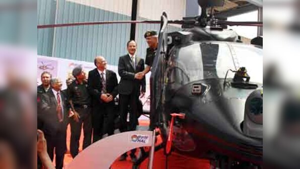  HAL delivers first Rudra attack chopper to army