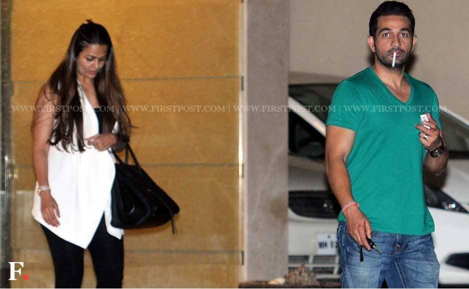 Amrita Arora with husband Shaqeel Laddaq. Sachin Gokhale/Firstpost