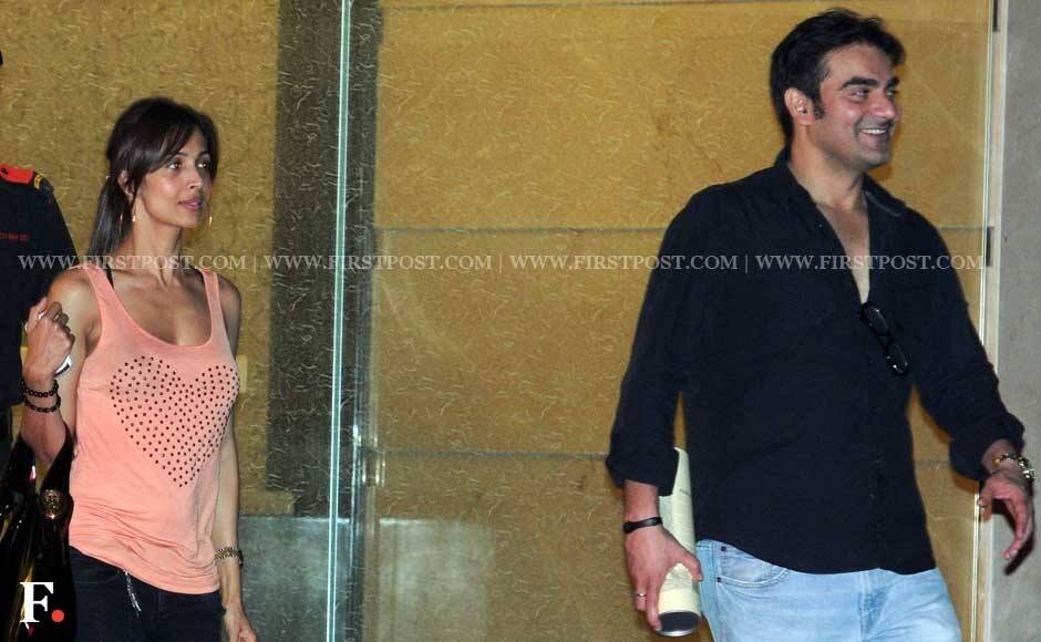 Malaika Arora Khan with husband Arbaaz Khan. Sachin Gokhale/Firstpost
