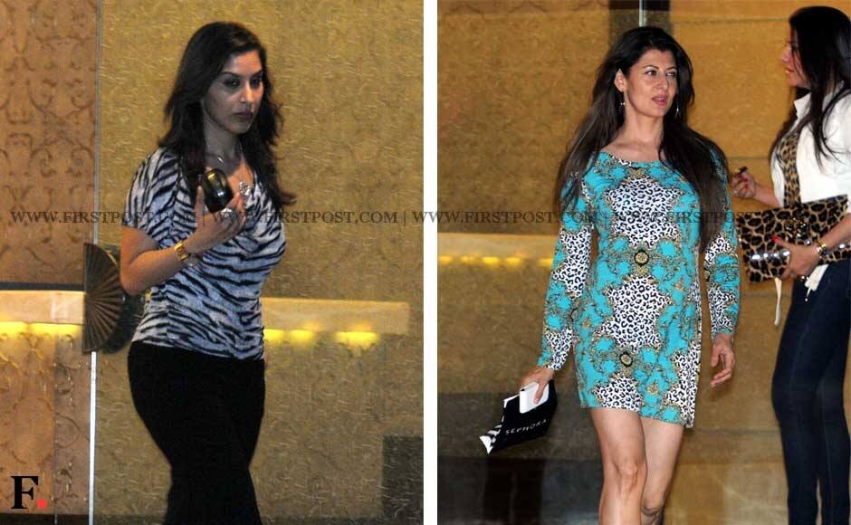 Sophie Chaudhry and Salman Khan’s ex-girlfriend Sangeeta Bijlani. Sachin Gokhale/Firstpost