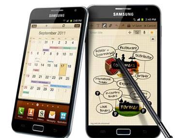 The Samsung Galaxy Note