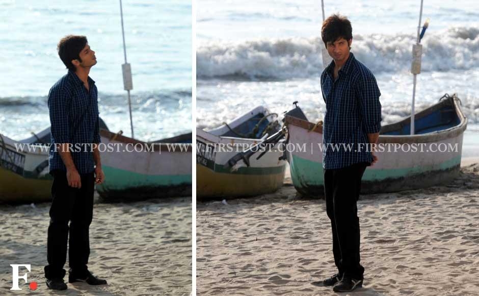 Images: Shahid Kapoor's back to acting, on a set! Images: Shahid Kapoor's back to acting, on a set!