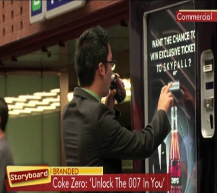 Coke Zero - 'Unlock the 007 in you'