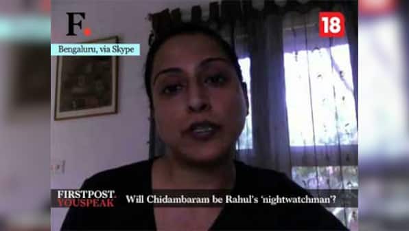 Chidambaram may well become nightwatchman of the Gandhi dynasty