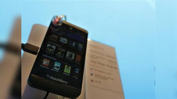 BlackBerry posts surprise profit, but subscribers slip