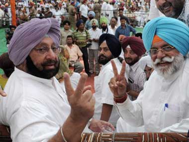 Amarinder Singh. AFP