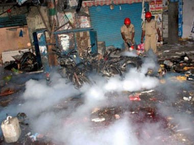 Even after the Dilsukhnagar blasts, police were quick to conclude that it was the handiwork of IM. PTI.