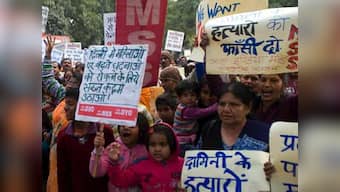 Violent protests in Delhi over sexual assault of seven-year-old girl