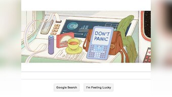 Don't Panic: Google doodle celebrates 61st birthday of Douglas Adams
