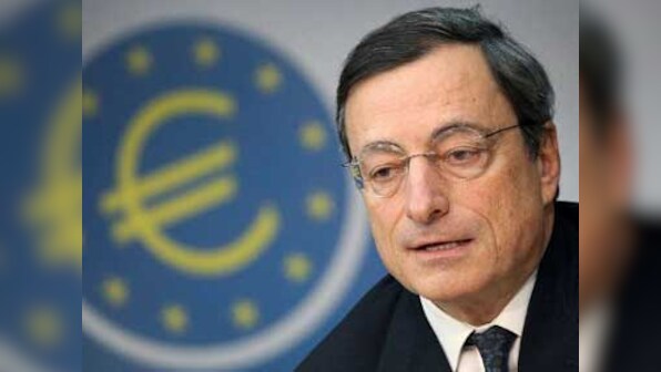 ECB revises 2013 forecast for eurozone; expects economy to contract
