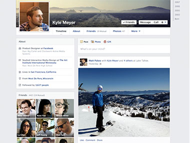 Facebook continues with design revamp: Timeline gets more organised Facebook continues with design revamp: Timeline gets more organised