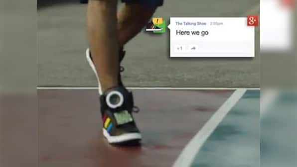 SXSW 2013: Google shows off the 'talking shoe'