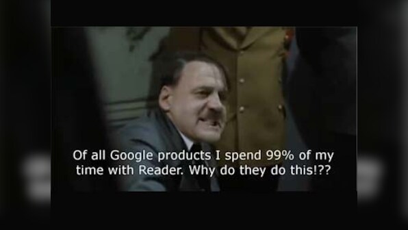 Viral video: Hitler reacts to Google's decision to kill reader