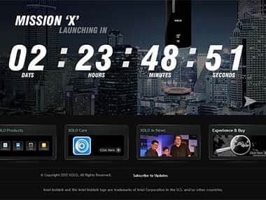 Screengrab of Lava website. 