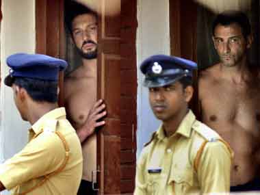 Italian marines accused of killing two Kerala fishermen. PTI