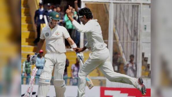 India edge ahead on see-saw day at Mohali