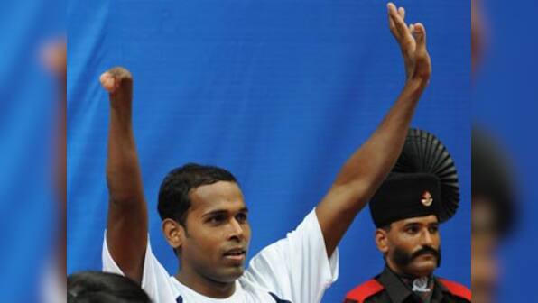 Former swimmer Karmakar wins two golds at Asian Para-Cycling C'ship