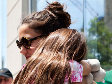 I am open to having more kids: Katie Holmes I am open to having more kids: Katie Holmes