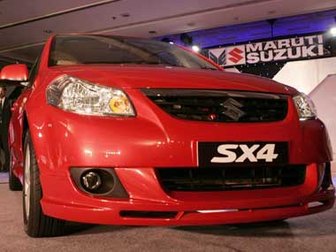 Maruti launches new SX4, price unchanged at Rs 7.38 lakh Maruti launches new SX4, price unchanged at Rs 7.38 lakh