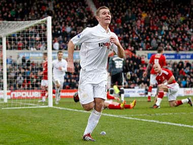 File photo of Wigan Athletic’s McManaman. Reuters