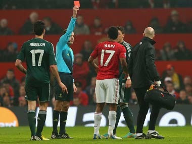 Nani, Motta, Pepe: The most debatable red cards Nani, Motta, Pepe: The most debatable red cards