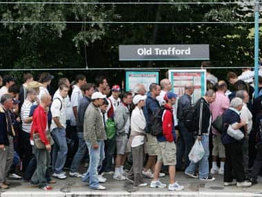 Outside the Old Trafford tram station (representational image). Getty Images