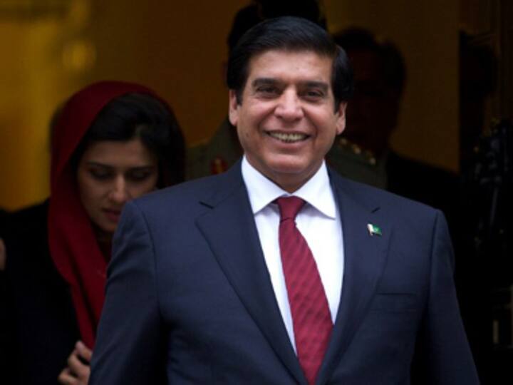 Pakistan PM Ashraf arrives in India