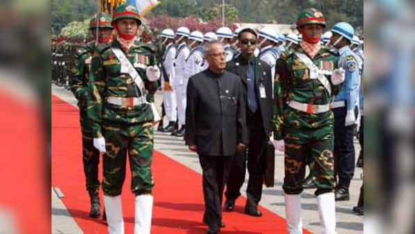 Blast outside Pranab's Dhaka hotel, no arrests yet