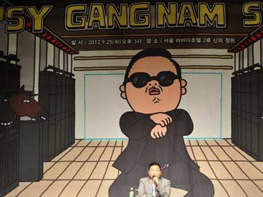 Psy says he's more famous than UN's Ban Ki-moon Psy says he's more famous than UN's Ban Ki-moon