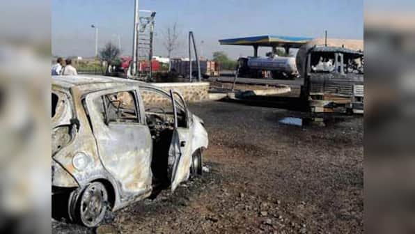 LPG tanker explosion kills one, hits traffic in Mumbai's eastern suburbs