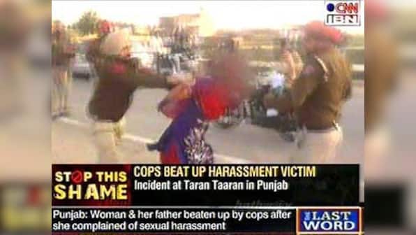 Punjab shame: Two cops suspended for thrashing woman say she attacked first
