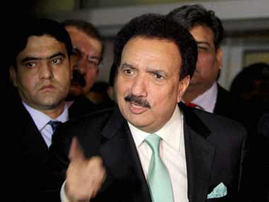 Pakistan SC orders indictment of Rehman Malik Pakistan SC orders indictment of Rehman Malik