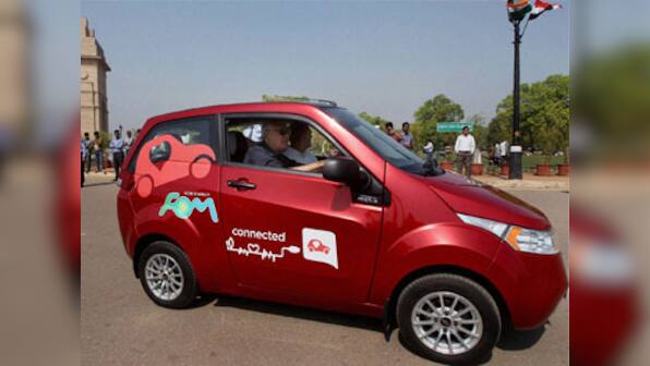 Mahindra launches Reva e2o for Rs 5.96 lakh