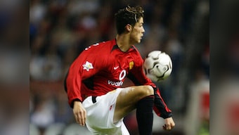 Watch: 16 August 2003, Ronaldo's debut for Man United