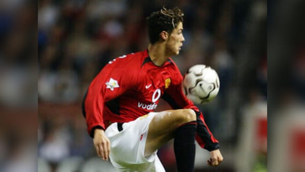 Watch: 16 August 2003, Ronaldo's debut for Man United