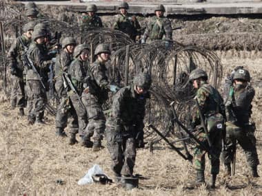 North Korea was responsible for an artillery attack that killed four South Koreans in 2010. AP