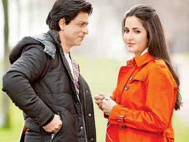 Katrina Kaif unfazed about competition with SRK Katrina Kaif unfazed about competition with SRK