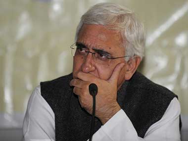 Salman Khurshid. AFP