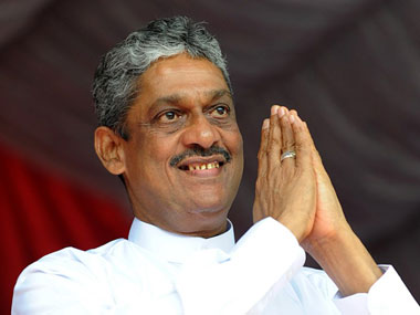 Ex-Lankan army chief Fonseka files documents for new political party Ex-Lankan army chief Fonseka files documents for new political party